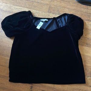 Loft Velvet Top XXL